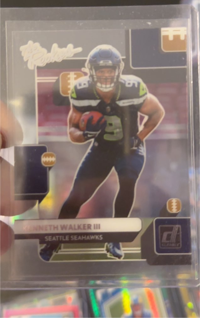2022 Donruss Optic #TR-18 Kenneth Walker III The Rookies — front