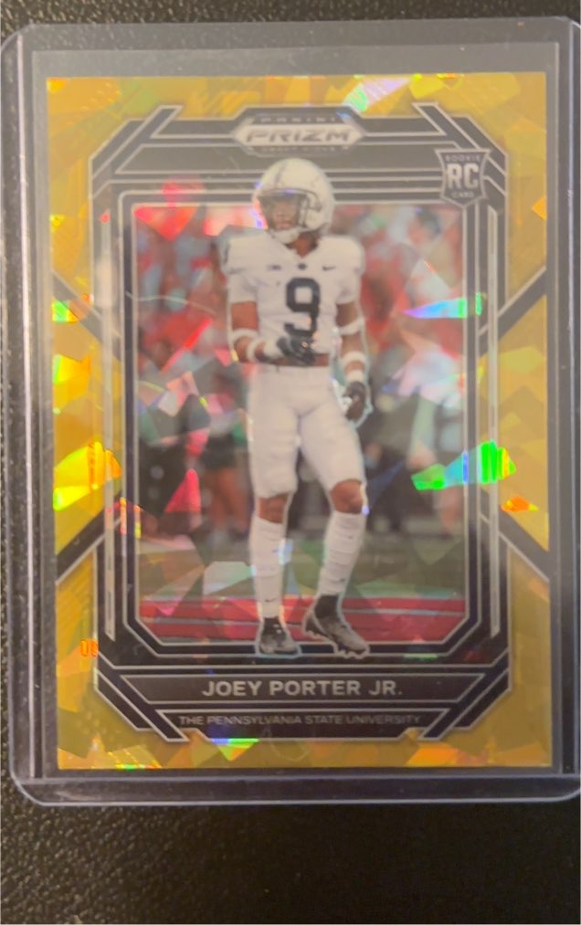2023 Panini Prizm Draft Picks #175 Joey Porter Jr. — front