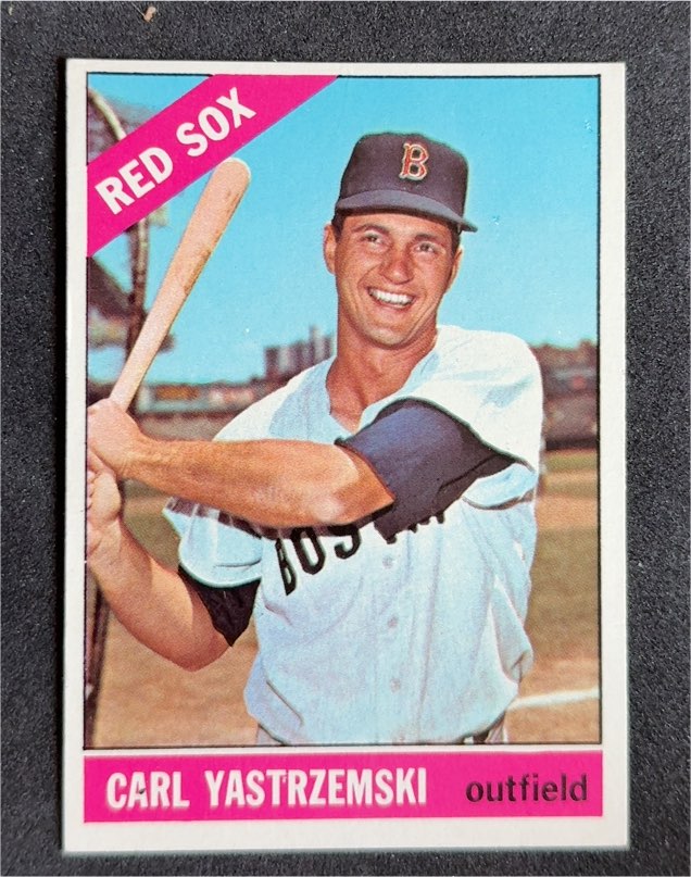1966 Topps #70 Carl Yastrzemski — front