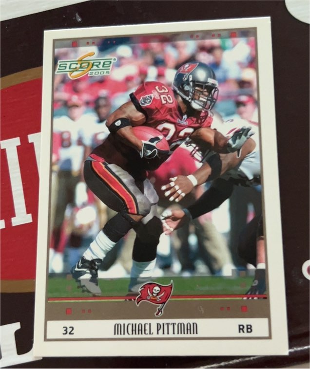 2005 Score #279 Michael Pittman — front