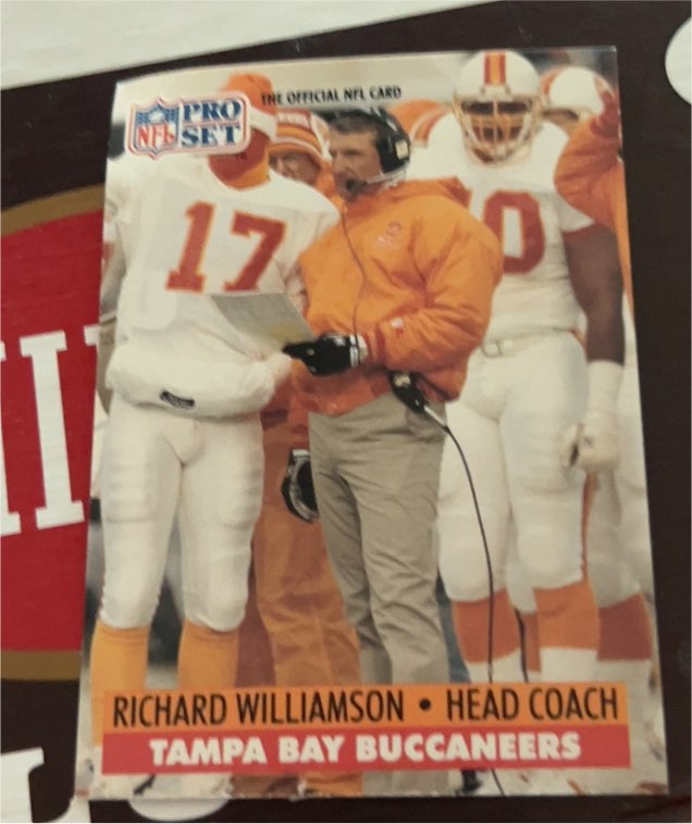 1991 Pro Set #315 Richard Williamson — front
