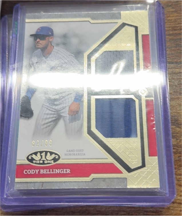 2024 Topps Tier One /199 Cody Bellinger — front