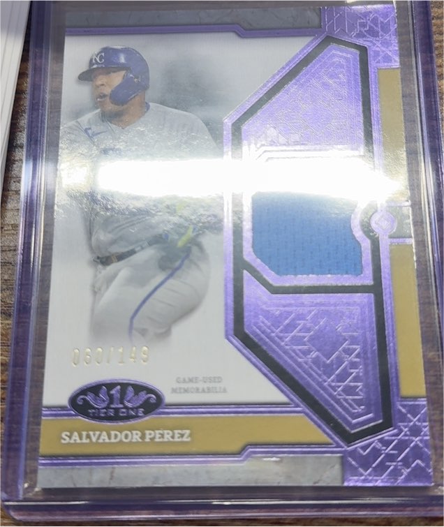 2024 Topps Tier One #T1R-SP Salvador Perez — front