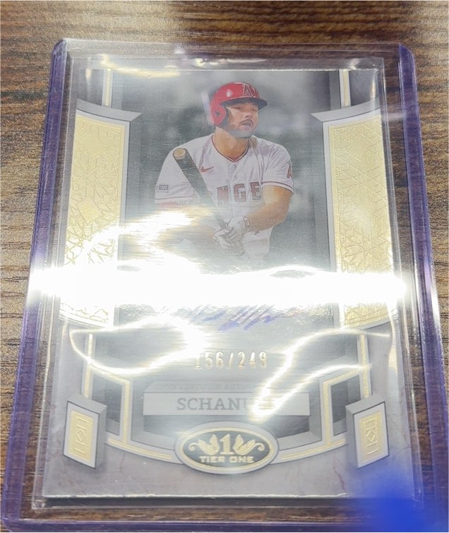 2024 Topps Tier One Break Out Autographs #BOA-BS Brandon Schanuel — front