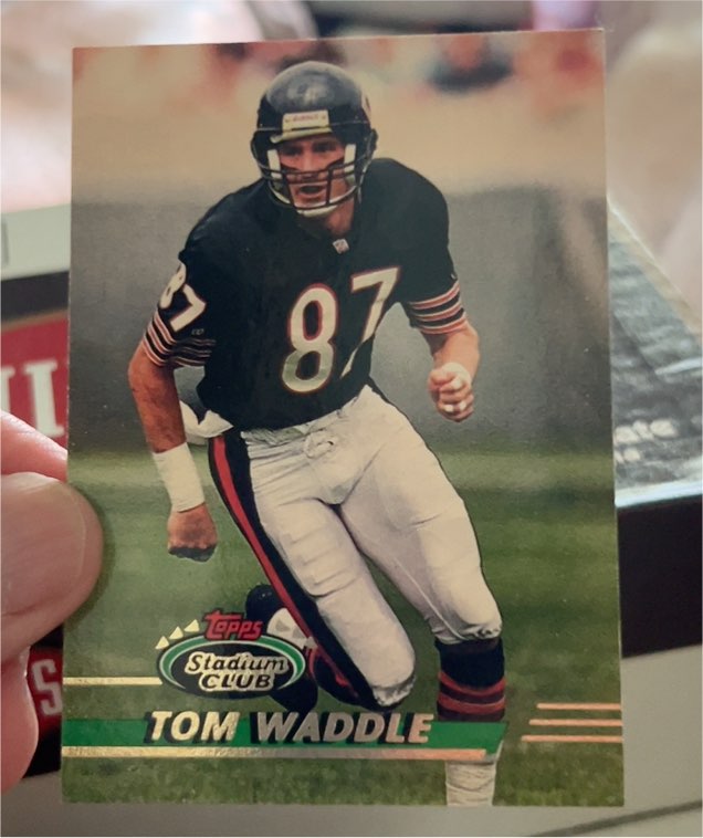 1993 Topps Stadium Club #116 Tom Waddle — front