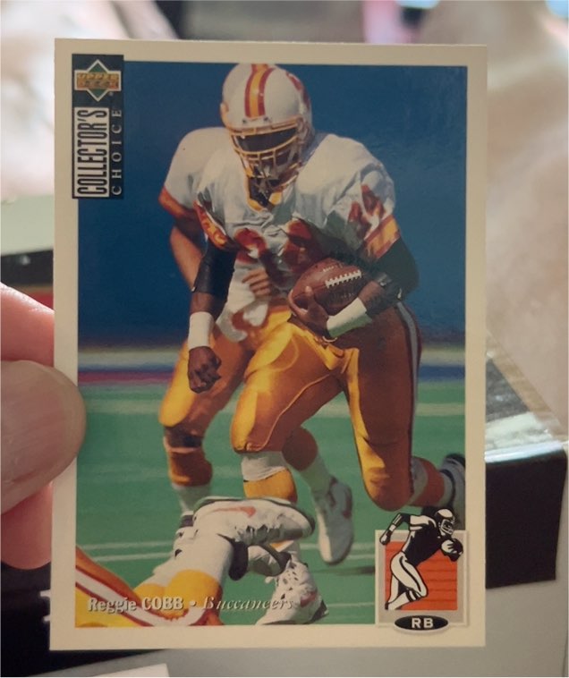 1994 Upper Deck Collector's Choice #351 Reggie Cobb — front