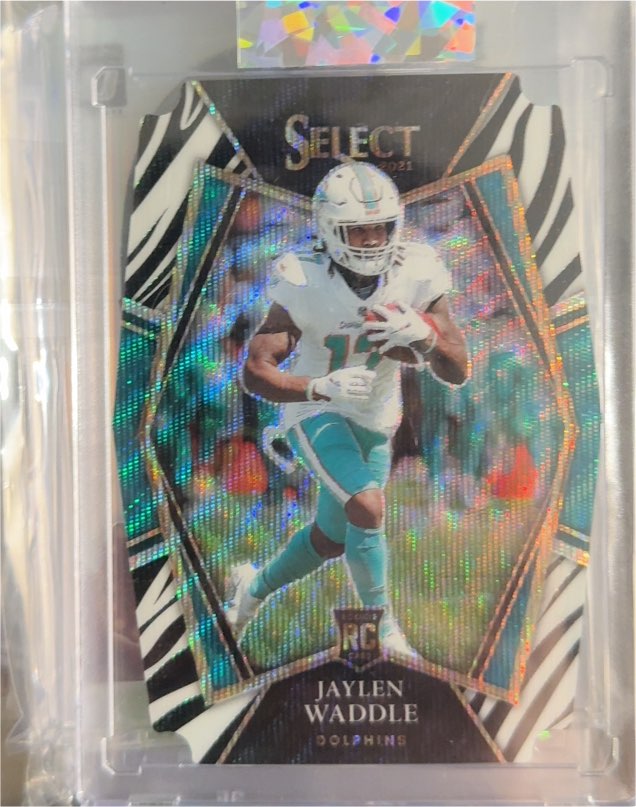2021 Panini Select #148 Jaylen Waddle — front
