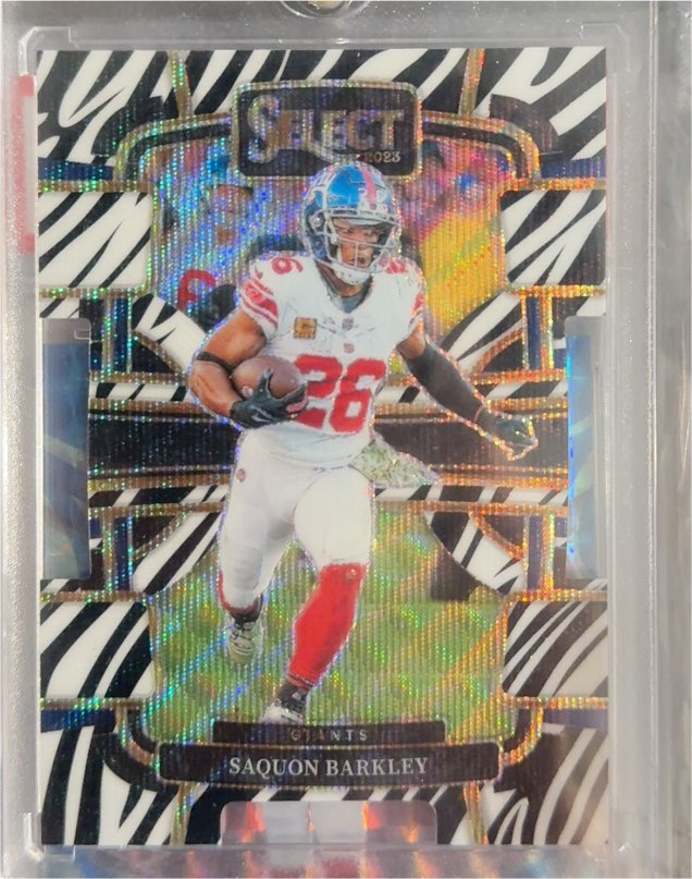 2023 Panini Select #75 Saquon Barkley — front