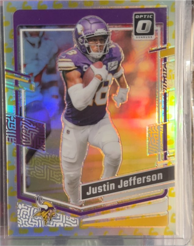 2023 Panini Donruss Optic #125 Justin Jefferson — front