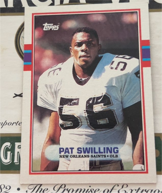 1989 Topps #154 Pat Swilling — front