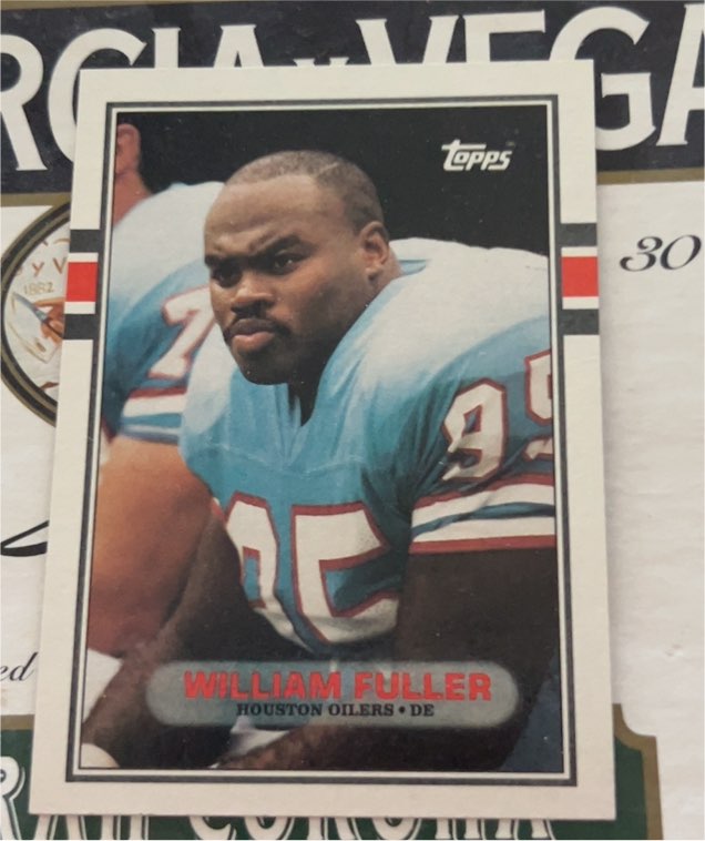 1989 Topps #104 William Fuller — front