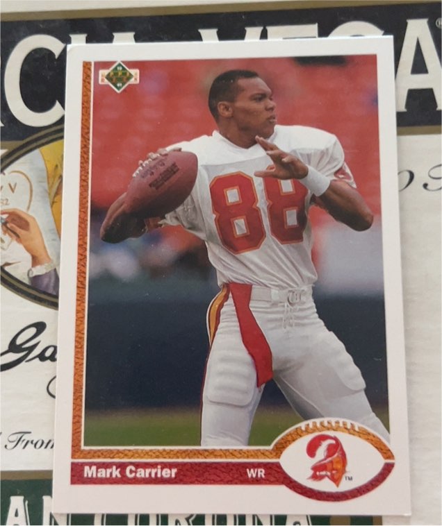1991 Upper Deck #231 Mark Carrier — front