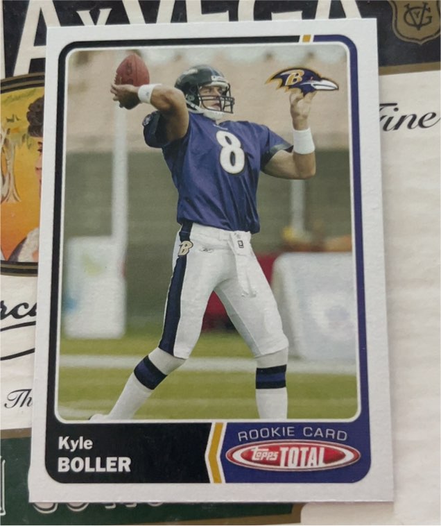 2003 Topps Total #550 Kyle Boller — front