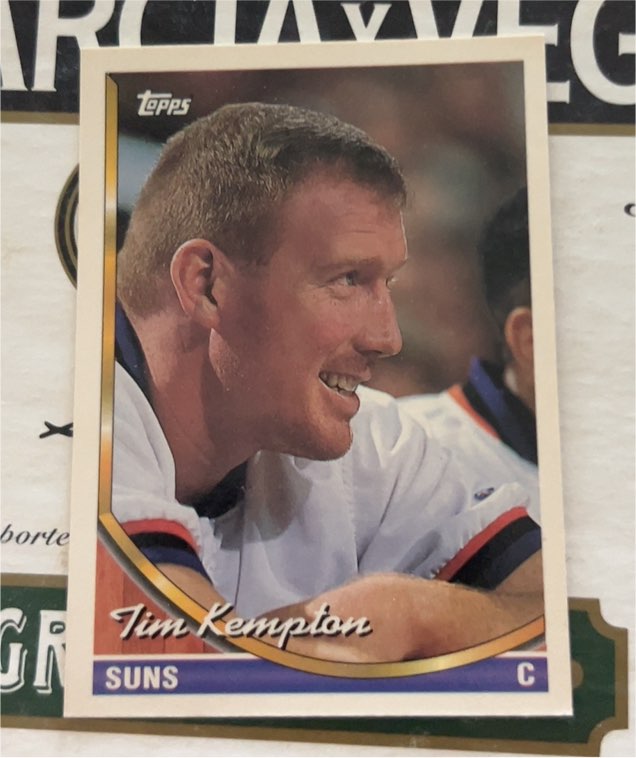 1993-94 Topps #66 Tim Kempton — front