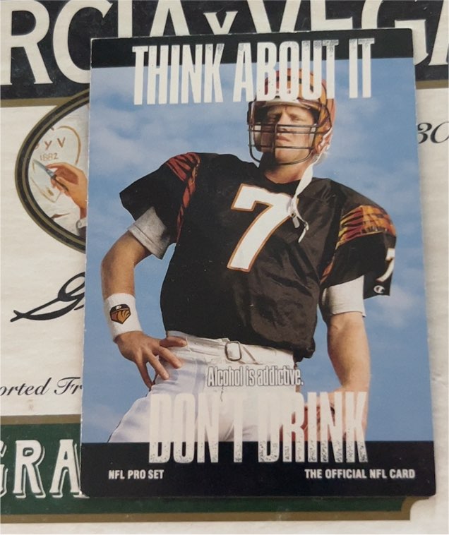 1991 Pro Set #371 Boomer Esiason — front
