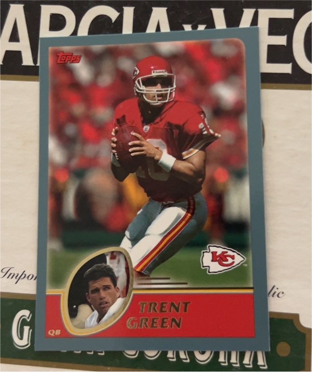 2003 Topps #34 Trent Green — front