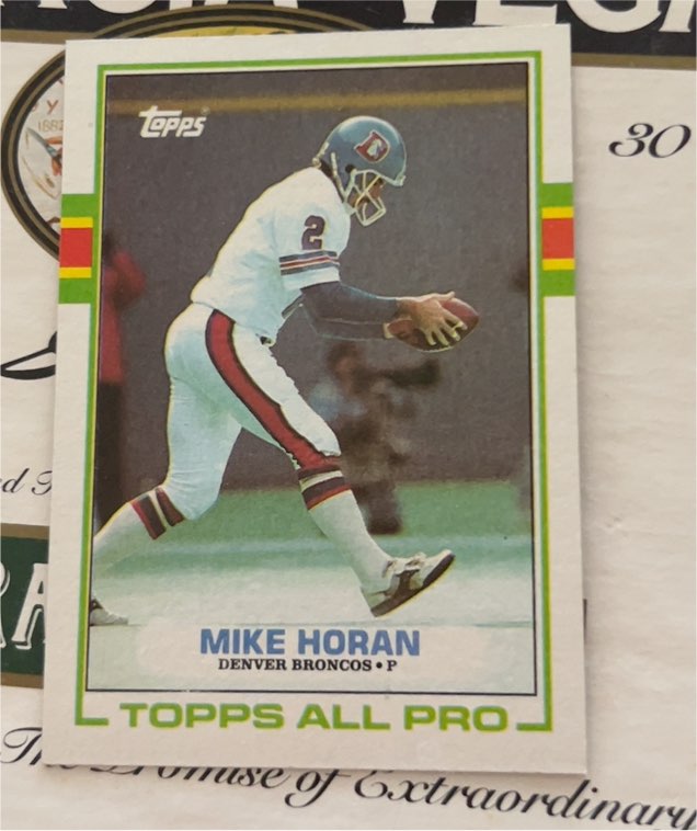 1989 Topps #239 Mike Horan — front