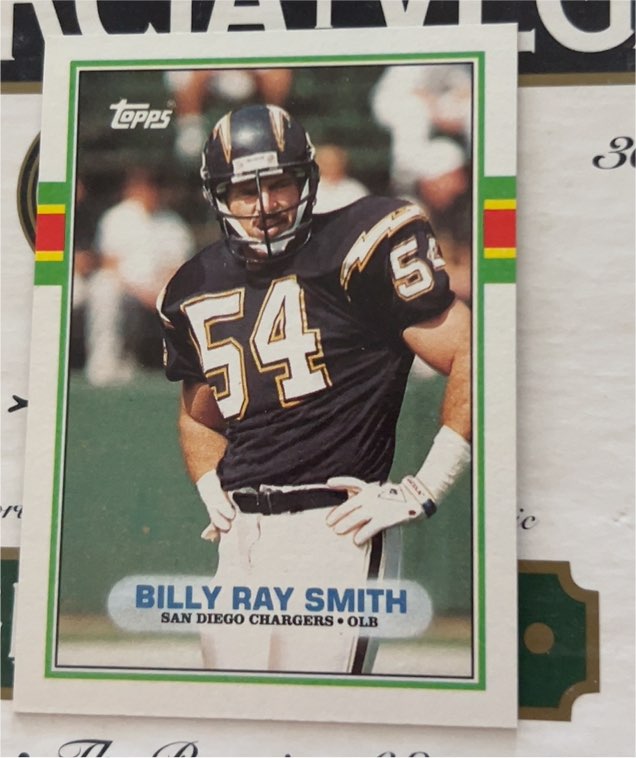 1989 Topps #309 Billy Ray Smith — front