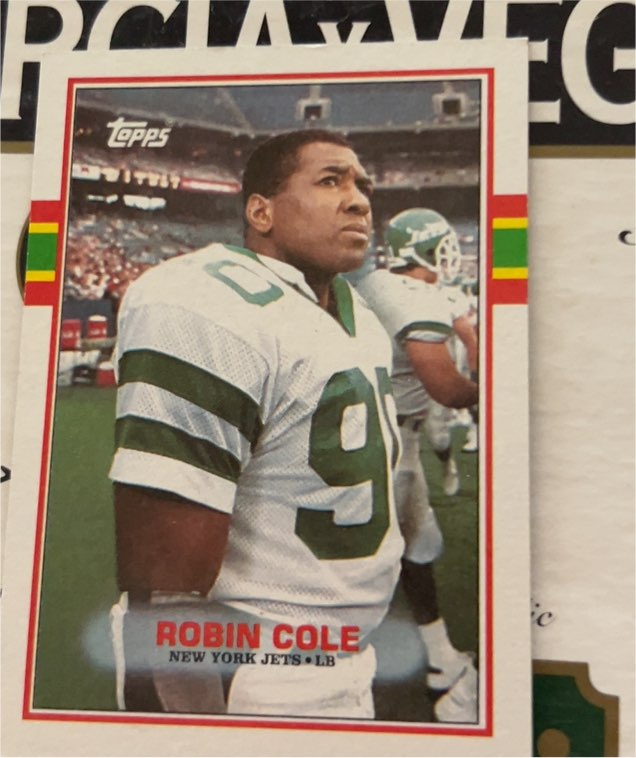 1989 Topps #231 Robin Cole — front