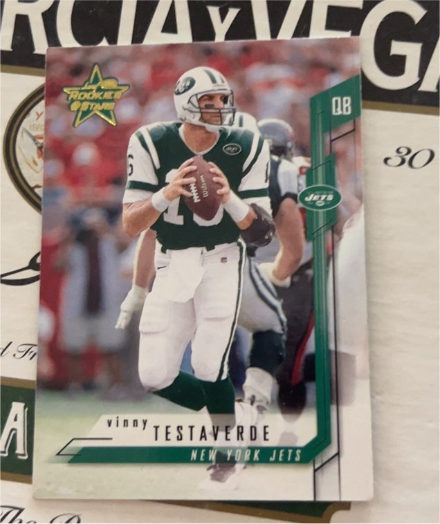 2001 Leaf Rookies & Stars #unknown Vinny Testaverde — front