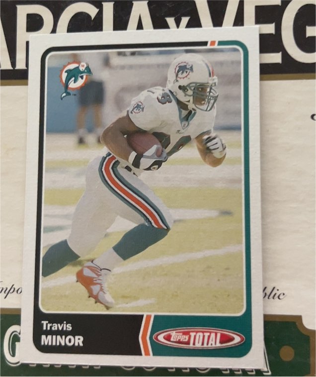2003 Topps Total #58 Travis Minor — front