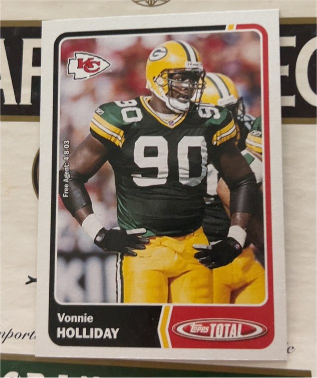 2003 Topps Total #48 Vonnie Holliday — front