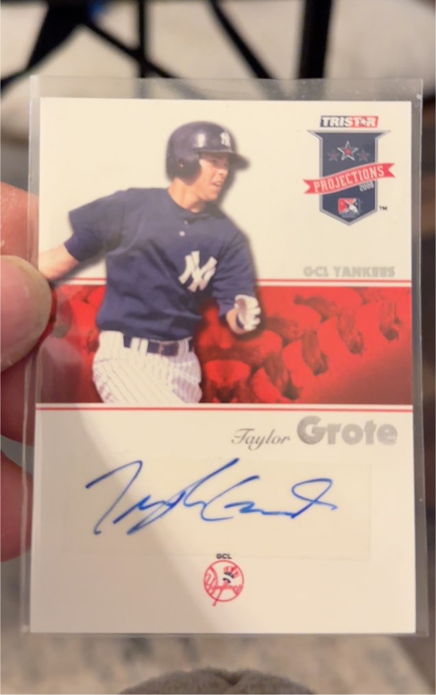 2008 TriStar PROjections #6 Taylor Grote — front