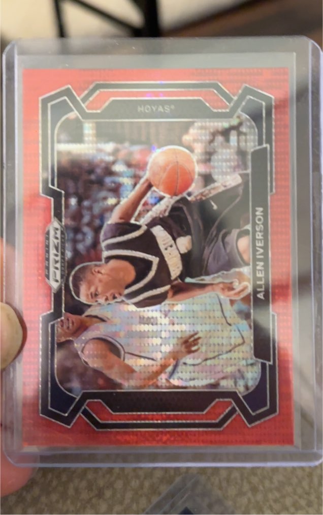 2021-22 Panini Prizm #33 Allen Iverson — front