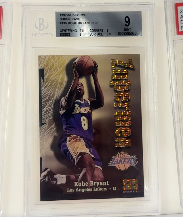 1997-98 Skybox Z-Force #195 Kobe Bryant — front