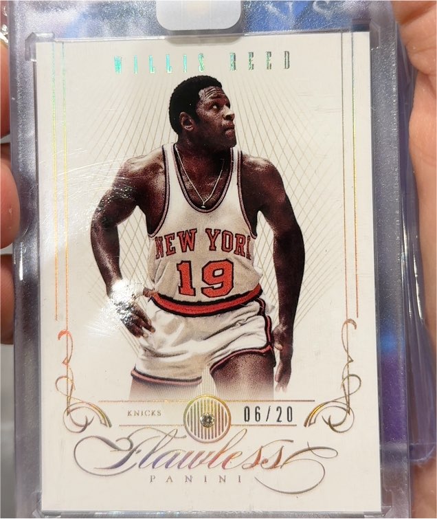 2012 Panini Flawless #06/20 Willis Reed — front