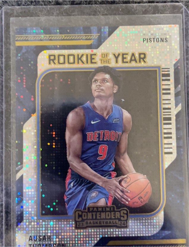 2023-24 Panini Contenders Rookie of the Year #6 Ausar Thompson — front