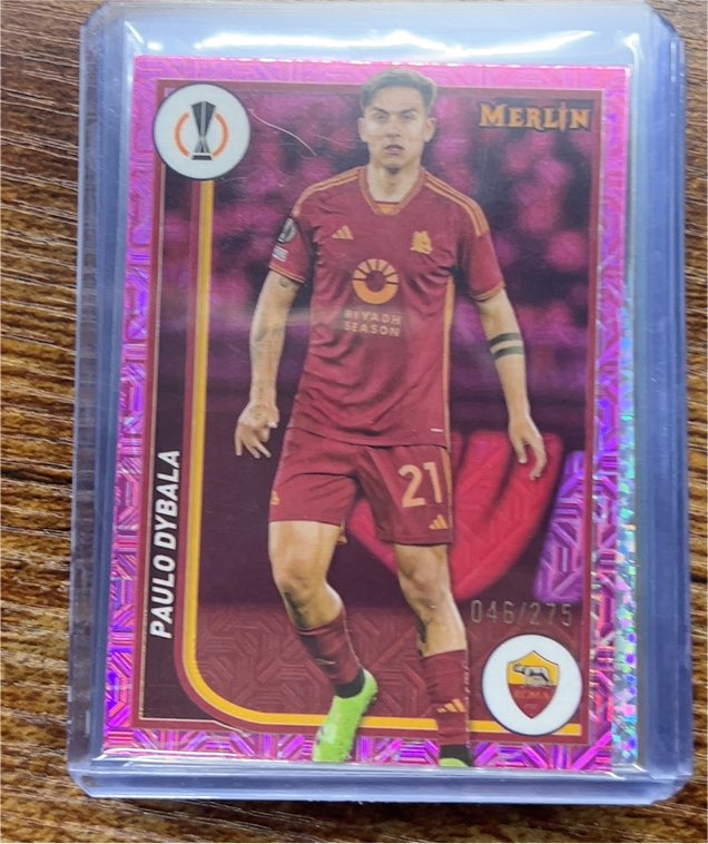 2023-24 Topps Merlin #15 Paulo Dybala — front