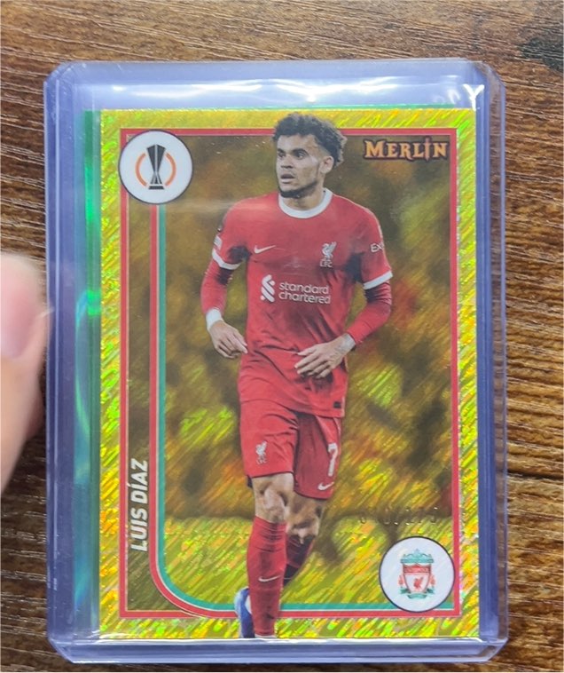 2023-24 Topps Merlin UEFA Club Competitions #71 Luis Diaz — front