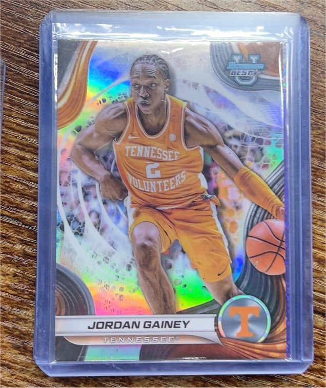2024-25 Bowman Best University #33 Jordan Gainey — front