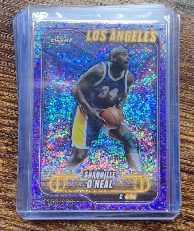 2024-25 Topps Chrome #171 Shaquille O'Neal — front