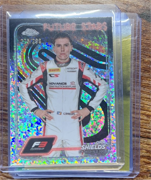 2024 Topps Chrome Formula 1 #57 Cian Shields Future Stars — front
