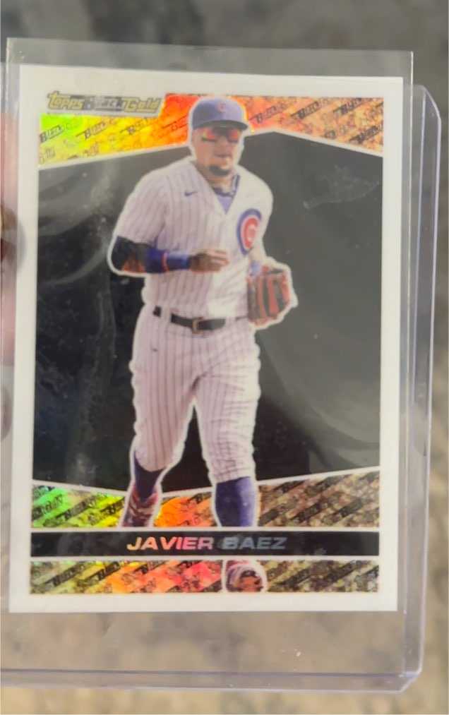 2021 Topps Chrome Update #BGC-18 Javier Baez — front