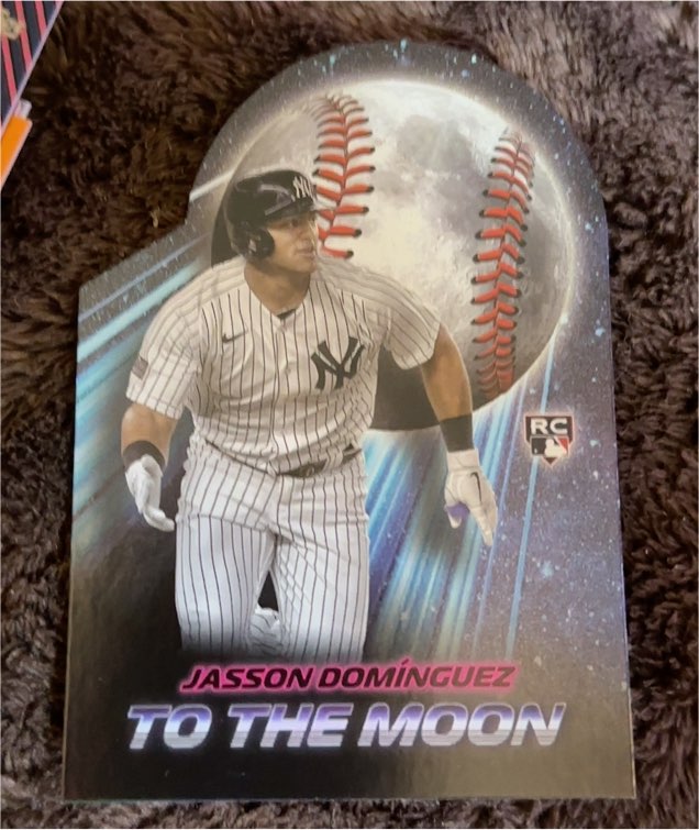 2024 Topps Big League #TM-33 Jasson Dominguez To The Moon — front
