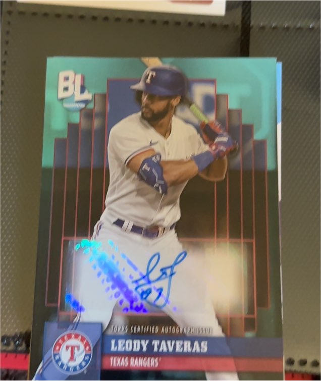2024 Topps Big League Autographs #BLA-LT Leody Taveras — front