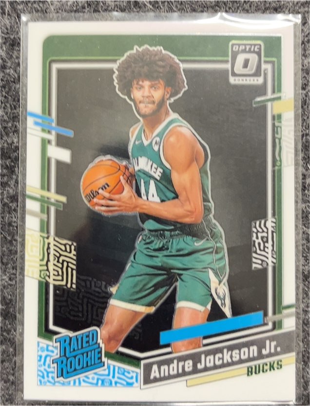 2023-24 Panini Donruss Optic #249 Andre Jackson Jr. — front