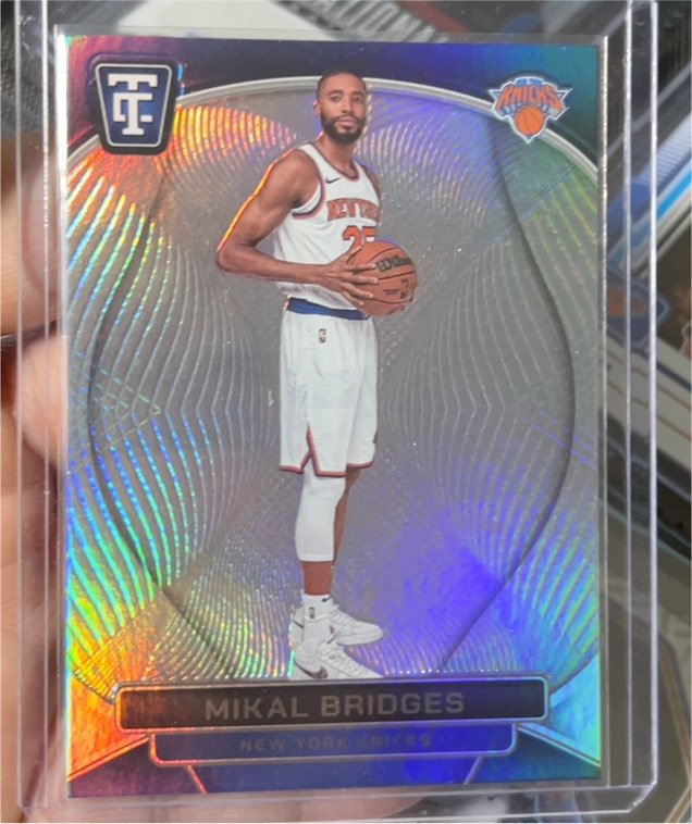 2024-25 Panini Totally Certified #4 Mikal Bridges — front