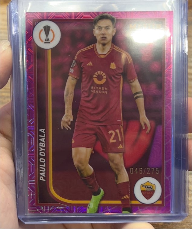 2023-24 Topps Merlin UEFA Club Competitions #15 Paulo Dybala — front