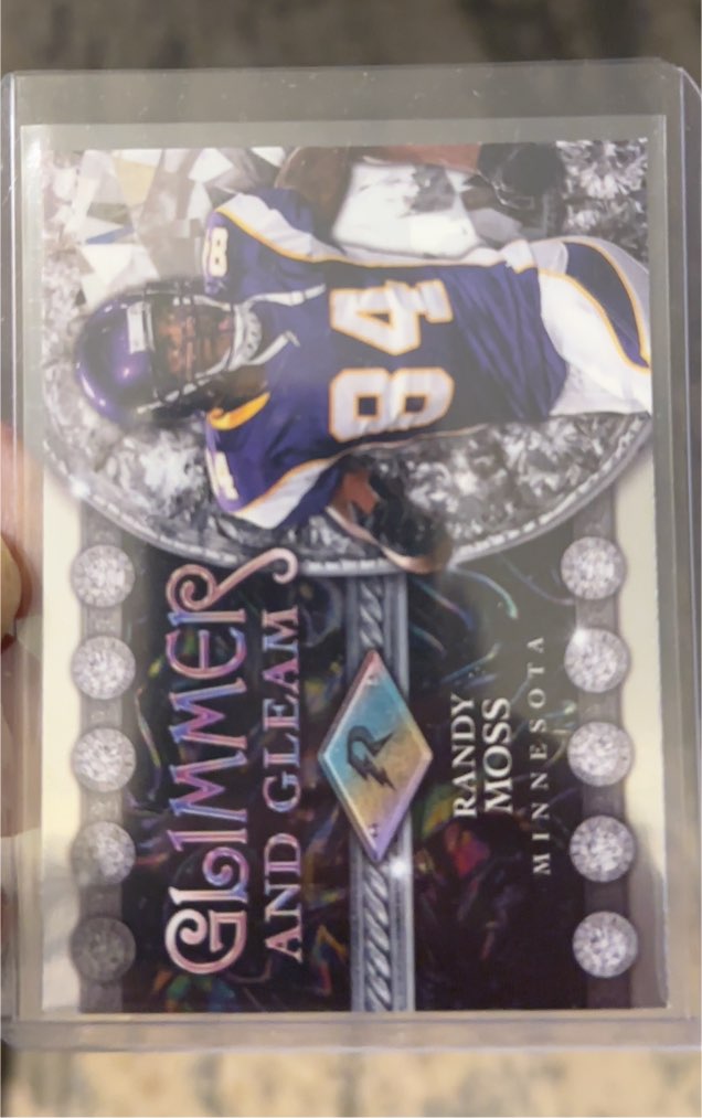 2000 Upper Deck Gimmer and Gleam #GG-8 Randy Moss — front