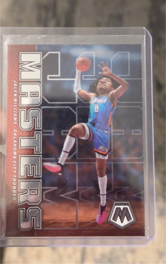 2022-23 Panini Mosaic #17 Jalen Williams Jam Masters — front