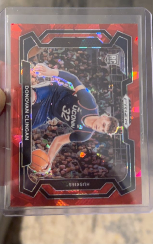 2024 Panini Prizm Draft Picks #32 Donovan Clingan — front