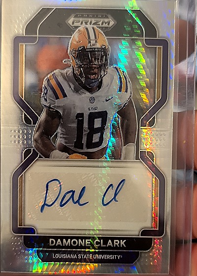 2023 Panini Prizm Draft Picks #RA-DCL Damone Clark — front