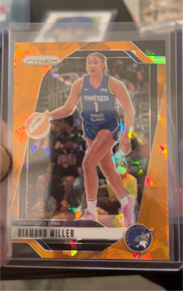 2024 Panini Prizm WNBA #63 Diamond Miller — front