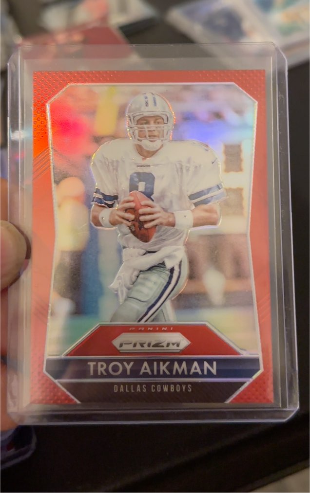 2015 Panini Prizm #8 Troy Aikman — front