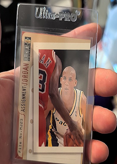 1996 Upper Deck Collector's Choice #365 Assignment: Jordan Michael Jordan — front