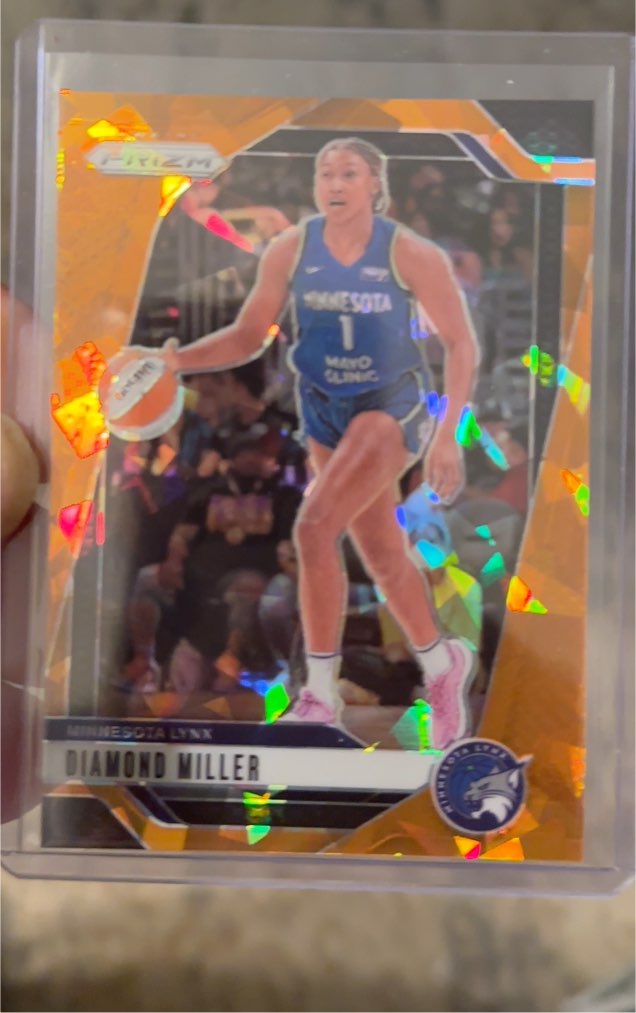 2024 Panini Prizm WNBA #63 Diamond Miller — front
